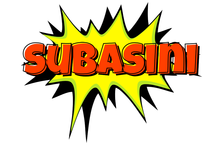 Subasini bigfoot logo