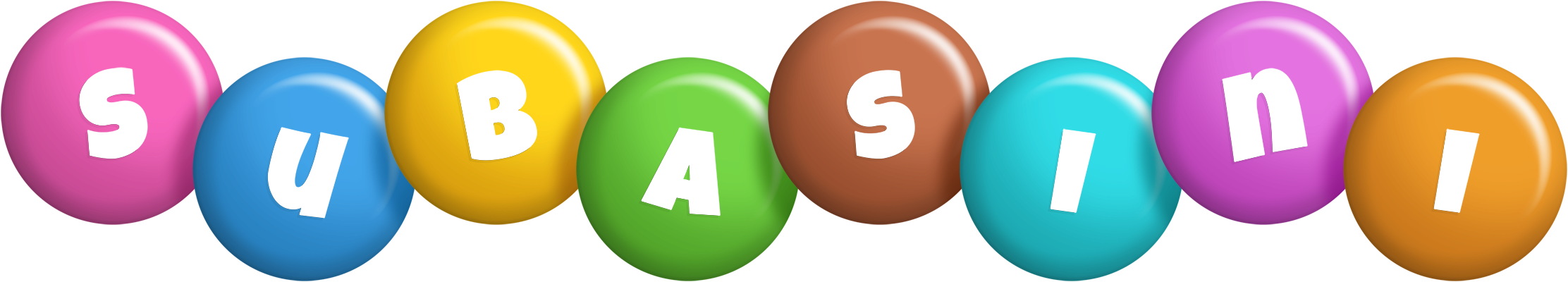 Subasini candy logo