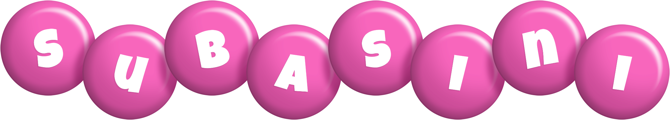 Subasini candy-pink logo