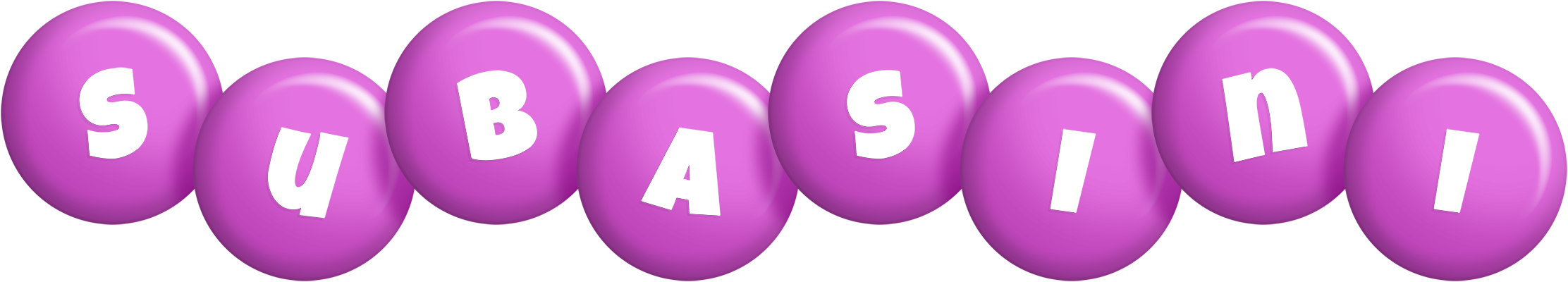 Subasini candy-purple logo