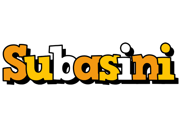 Subasini cartoon logo