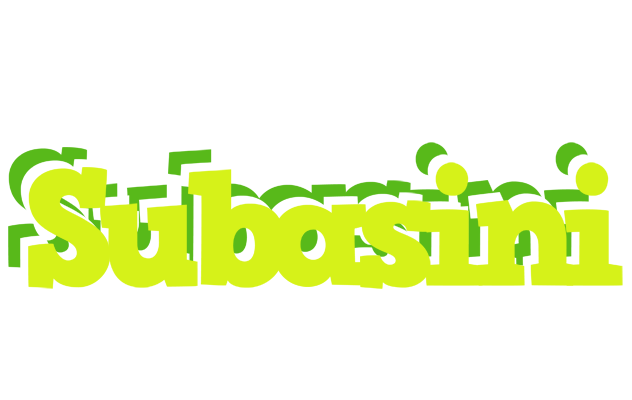 Subasini citrus logo