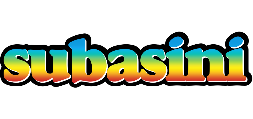 Subasini color logo