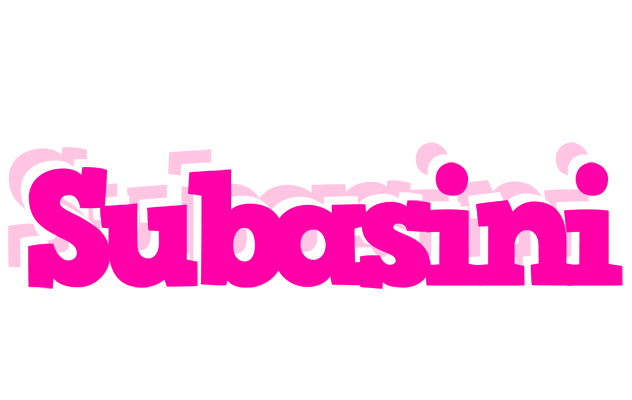 Subasini dancing logo