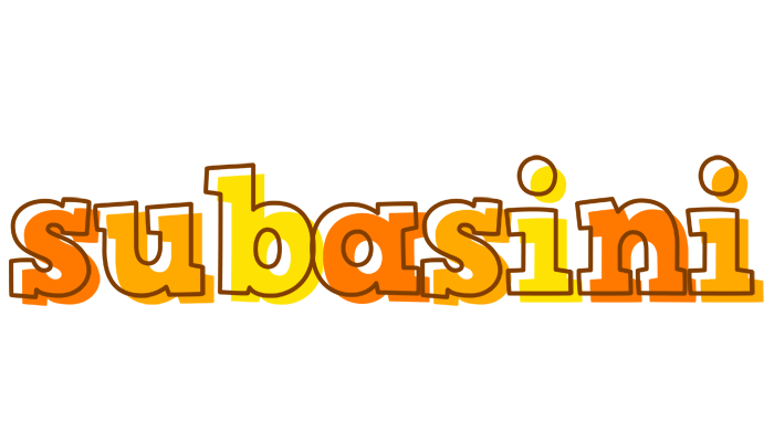 Subasini desert logo