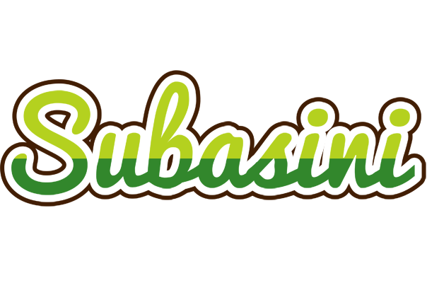 Subasini golfing logo