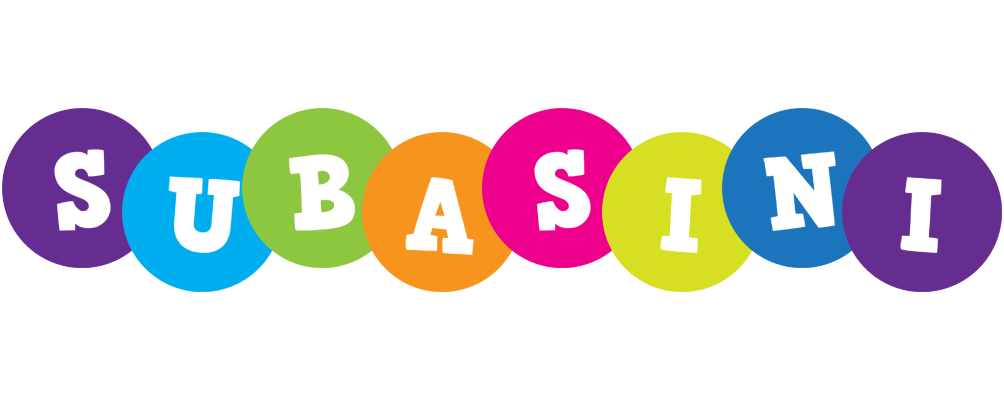 Subasini happy logo