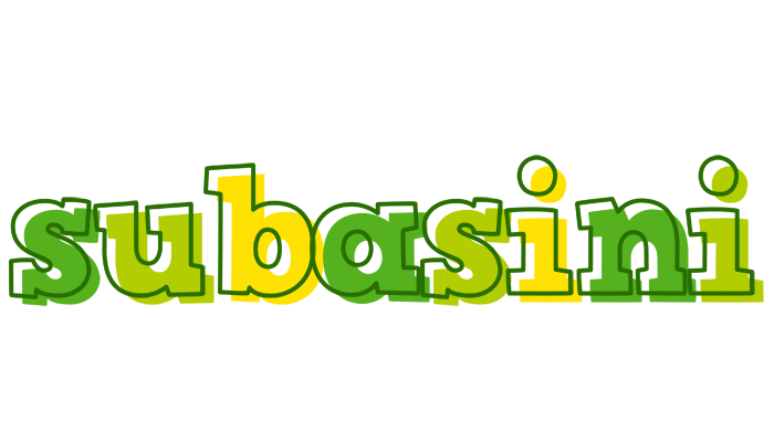 Subasini juice logo