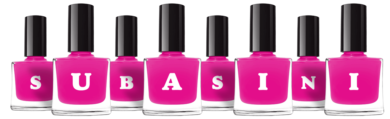 Subasini nails logo