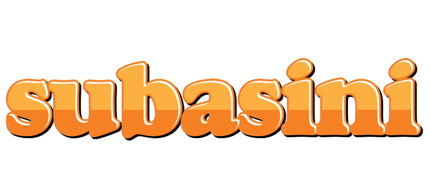 Subasini orange logo