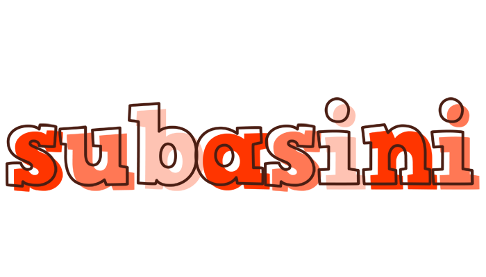 Subasini paint logo