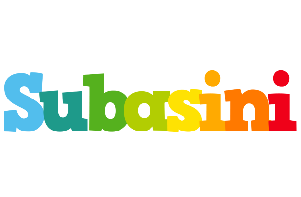 Subasini rainbows logo
