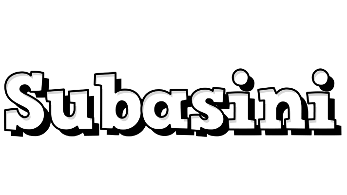 Subasini snowing logo