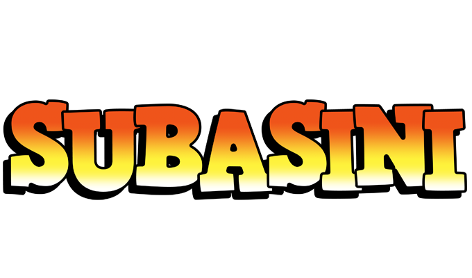Subasini sunset logo
