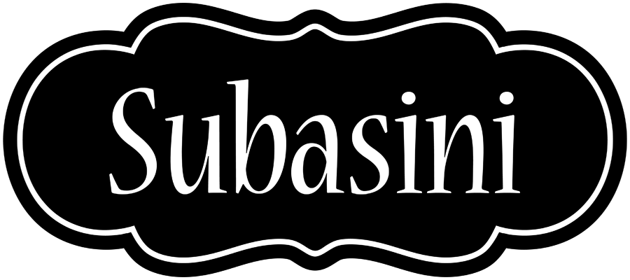 Subasini welcome logo