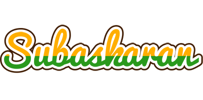 Subaskaran banana logo