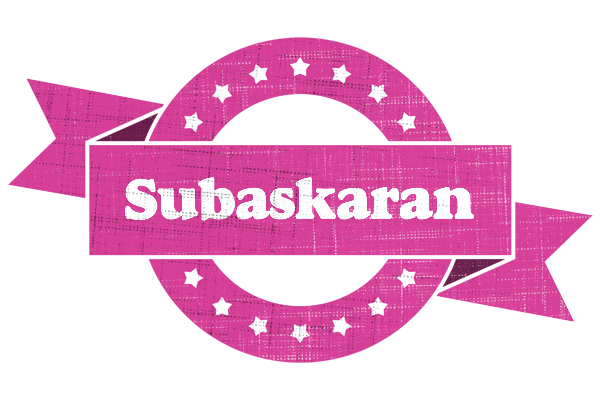 Subaskaran beauty logo