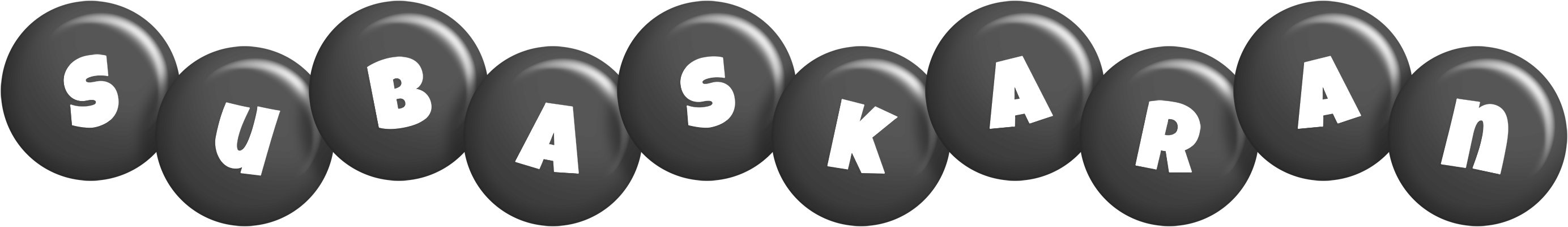 Subaskaran candy-black logo