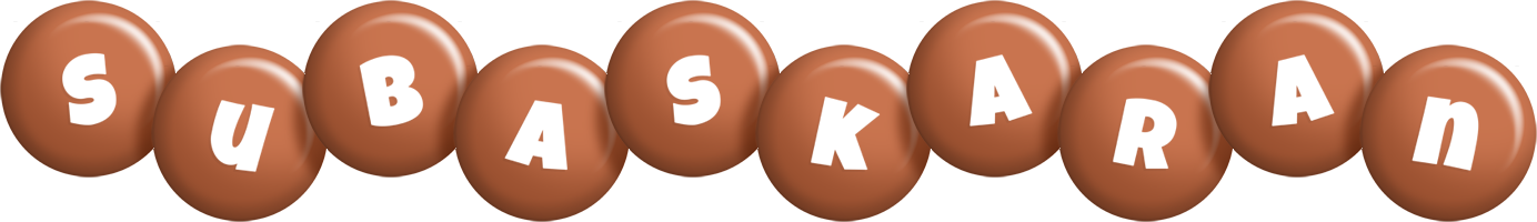 Subaskaran candy-brown logo