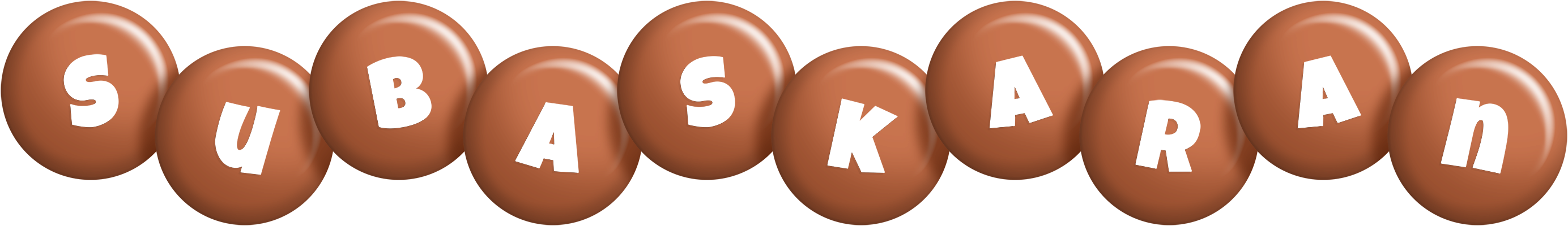 Subaskaran candy-brown logo