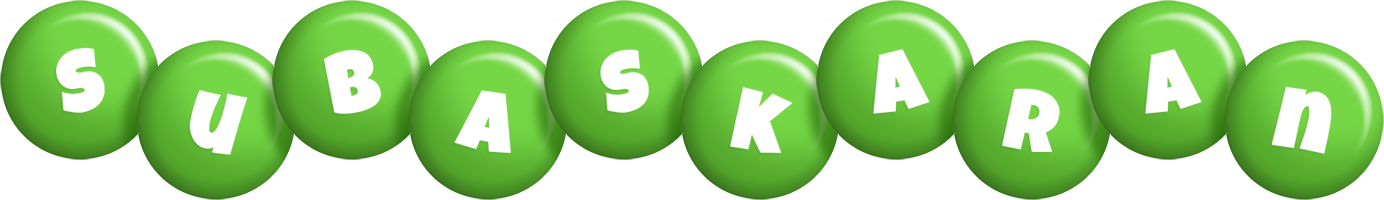 Subaskaran candy-green logo