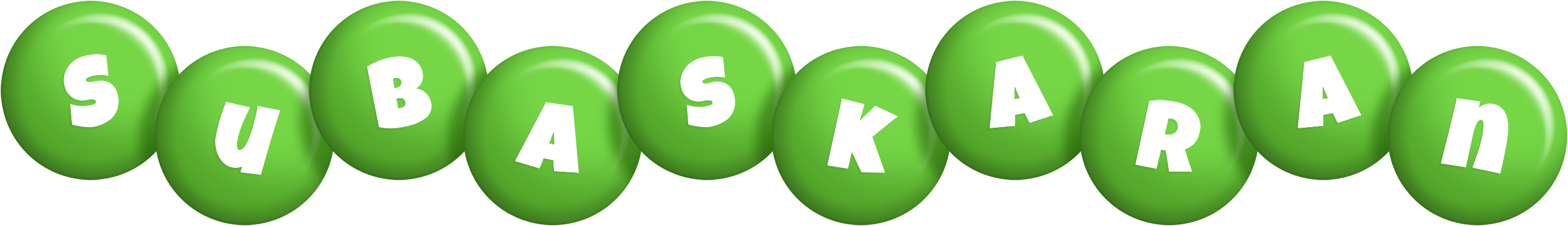 Subaskaran candy-green logo