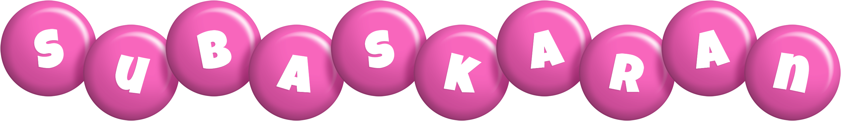 Subaskaran candy-pink logo