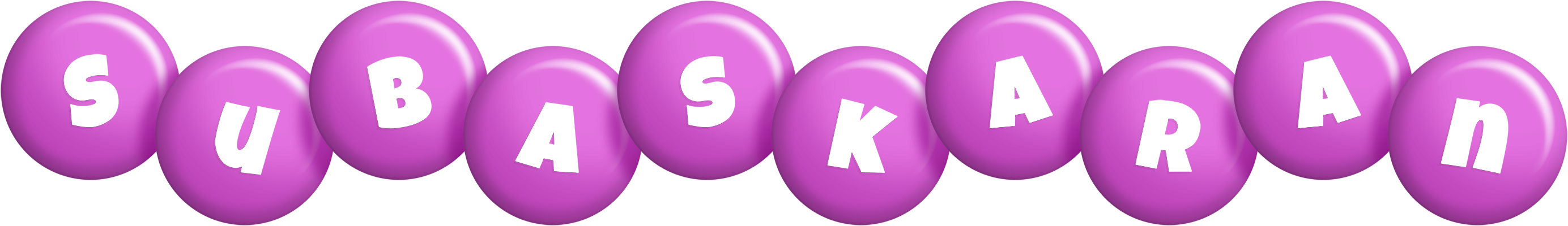 Subaskaran candy-purple logo