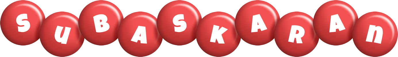 Subaskaran candy-red logo