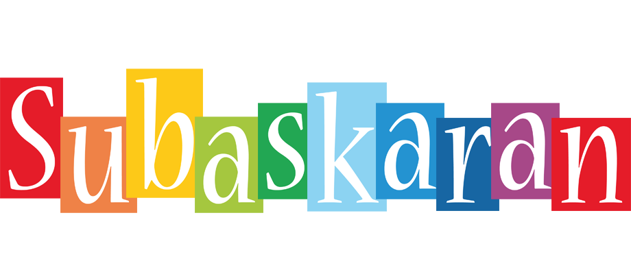 Subaskaran colors logo