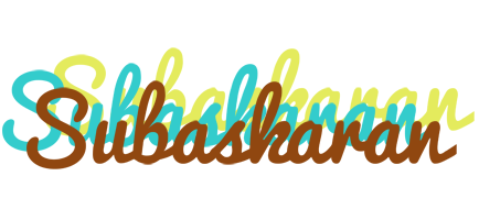 Subaskaran cupcake logo