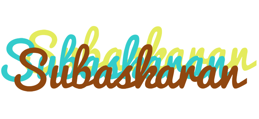 Subaskaran cupcake logo