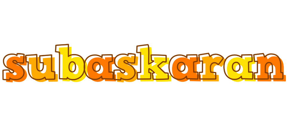 Subaskaran desert logo