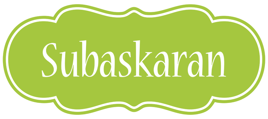 Subaskaran family logo
