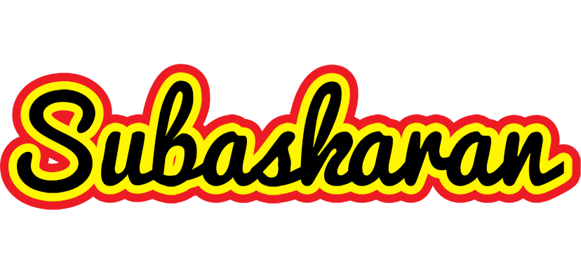 Subaskaran flaming logo