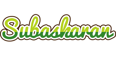 Subaskaran golfing logo