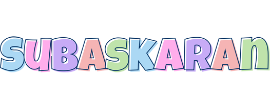 Subaskaran pastel logo