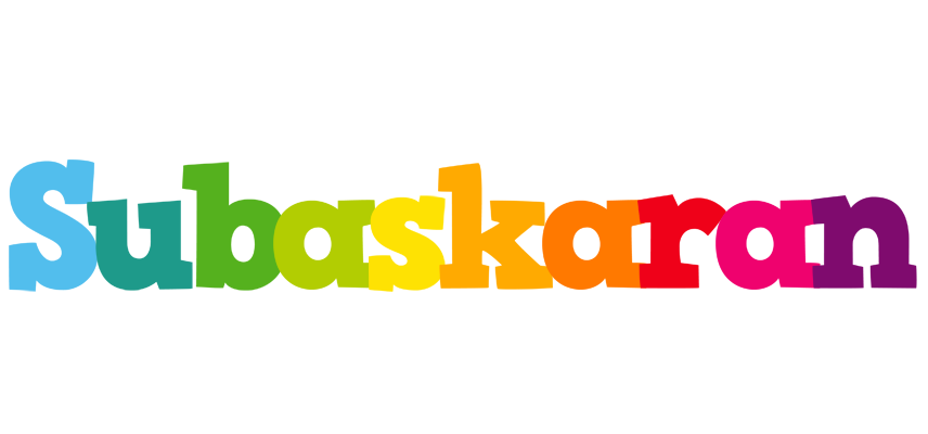 Subaskaran rainbows logo