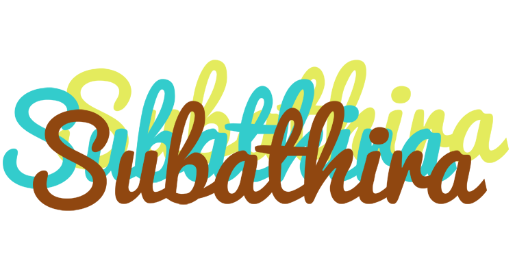 Subathira cupcake logo