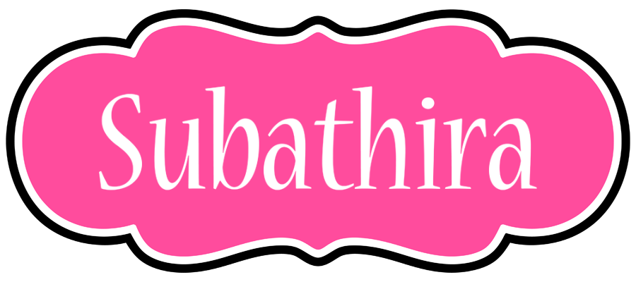 Subathira invitation logo
