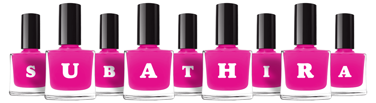 Subathira nails logo