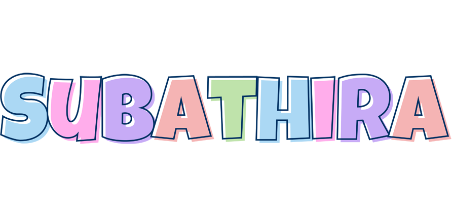 Subathira pastel logo