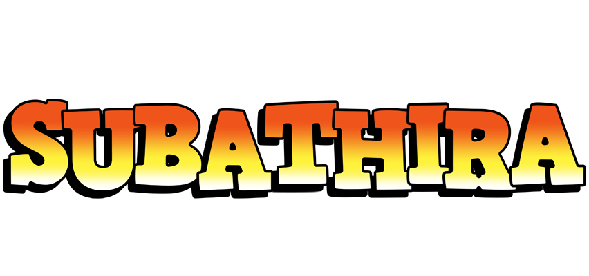 Subathira sunset logo