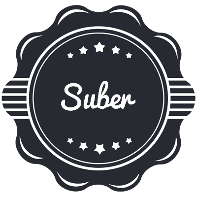 Suber badge logo