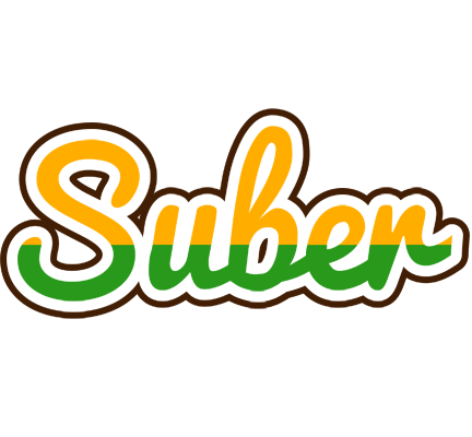 Suber banana logo