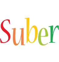 Suber birthday logo