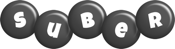 Suber candy-black logo