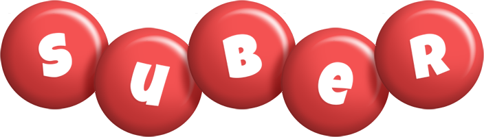 Suber candy-red logo