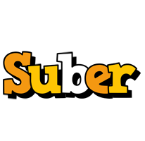 Suber cartoon logo