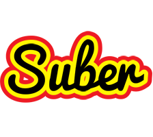 Suber flaming logo